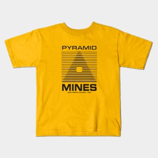 Pyramid Mines - Mars Federal Colonies 2084 Kids T-Shirt